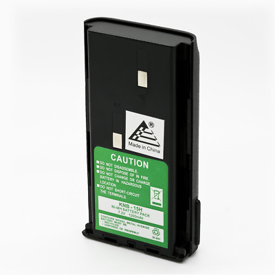 2-Pack Kenwood TK-3100 Replacement Batteries - Compatible With KNB-14/KNB-15 (1200mAh 7.2V NI-CD)