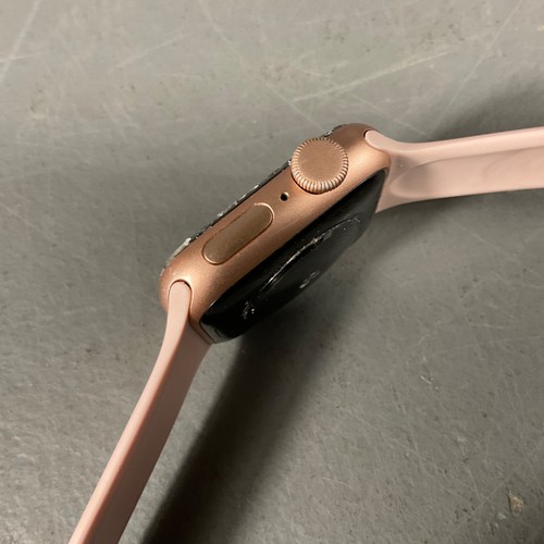 Apple Watch SE 40mm Pink Gold Aluminum & Ceramic Case Ion-x Glass - GPS - WR-50 - Picture 5 of 24