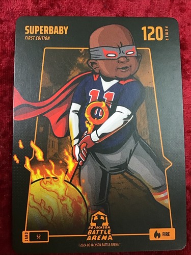 BO JACKSON BATTLE ARENA ~ FIRE #52 SUPERBABY (RAFAEL DEVERS)