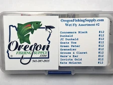 Trout  Premium Wet Fly Assortment #2.  FREE SHIPPING!!    20 Fly Total