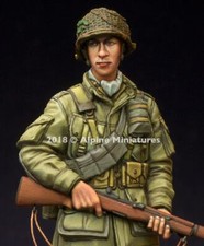 Alpine Miniatures 1/35th US Airborne Trooper and NCO WWII, NIP, kit 35251