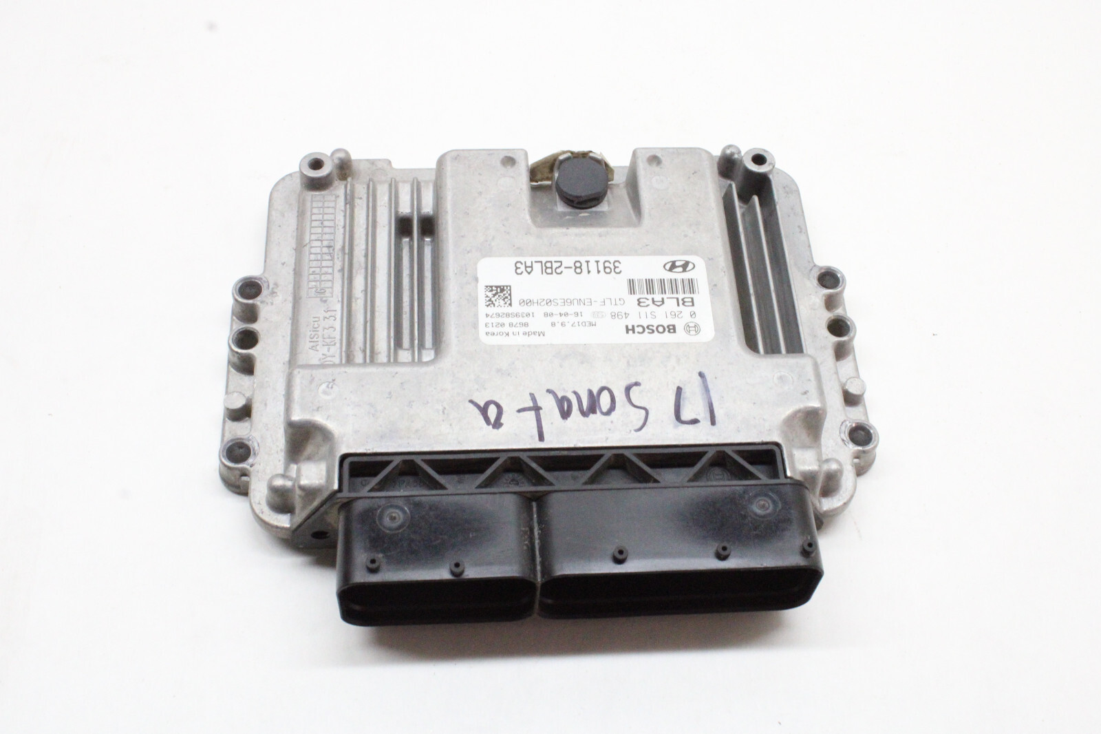 2017 HYUNDAI SONATA ENGINE CONTROL MODULE 0261S11498 OEM 15 16 17 