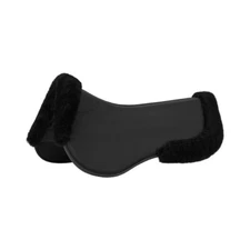 EquiFit ImpacTeq Thin Half Pad with Ultrawool - Black/Black