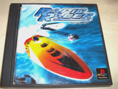 PS1 Game #Rapid Racer japanische Version - in guter OVP +Anleitung Playstation1