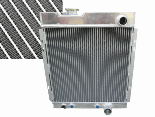 3ROW Aluminium Radiateur Pour Ford Mustang Falcon V8 289 302 WINDSOR 1964-1966 - Picture 1 of 10