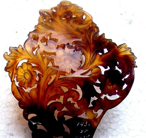 ANTIQUE HAIR COMB -  NO US IMPORT FEES - Foto 16 di 21