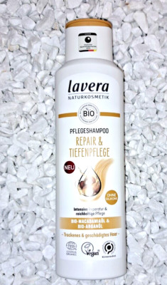 Lavera Shampoo Repair Tiefenpflege ohne Silicone  Argan öl Macadamia Neu