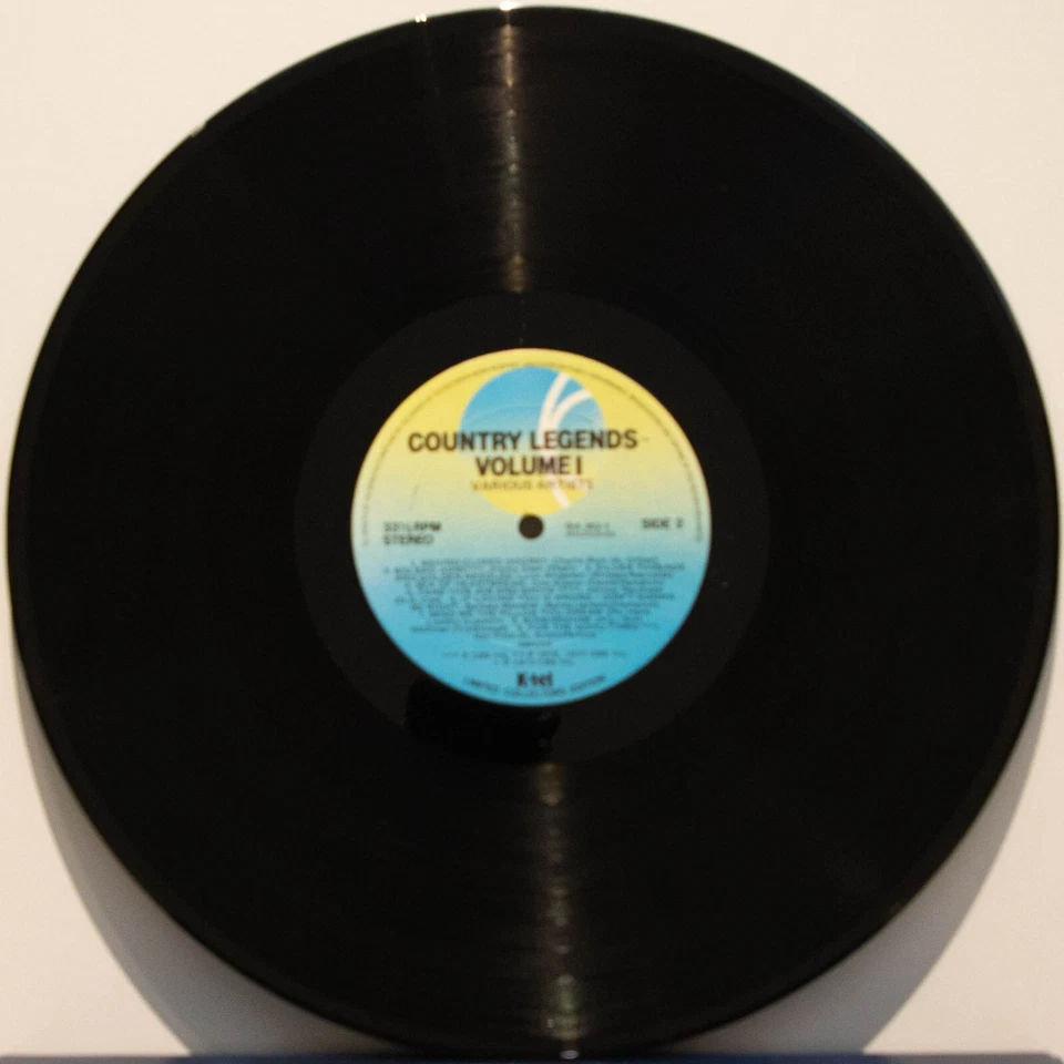 COUNTRY LEGENDS VOL. I - VARIOUS - Vinyl LP - K-tel - 1982 - VG (1693) - Image 3 of 4