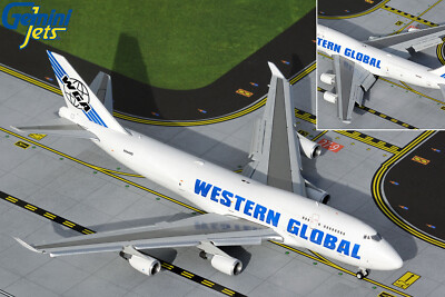 Western Global Boeing 747-400BCF Flaps N344KD Gemini Jets GJWGN2015F Scale 1:400