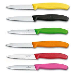 Victorinox GENUINE Kitchen Knife 11 cm Tomato Sausage Vegetable Steak SPEAR TIP