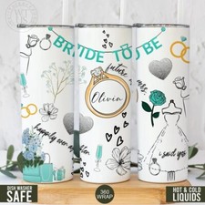 Bridal 20oz Tumbler - Bride Tumblr - Bride Gift - Bridal Cup Travel Insulated
