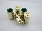 5 Bullet Tire Valve Stem Caps 45 ACP Shells Brass Case - Car Truck ATV Bike