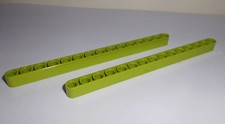Lego Technic (32278) 2 bracci di sollevamento 1x15x1, in lime da 8274 8649 8284 8709