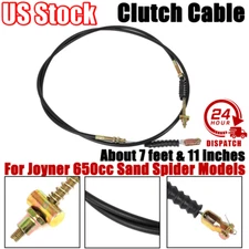 Black Clutch Cable For Joyner 650cc Sand Spider Models Replacement Kit About 11"