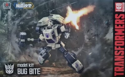 Bandai Flame Toys Furai Bug Bite Transformers Model Kit  USA Ship Seller 