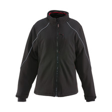 Refrigiwear Women's Warm Insulated Softshell Jacket With Thumbhole Cuffs