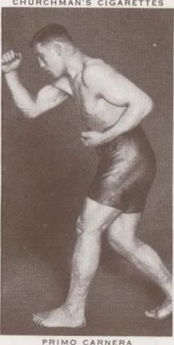 1938 Churchman's Boxing Personalities - Primo Carnera #7