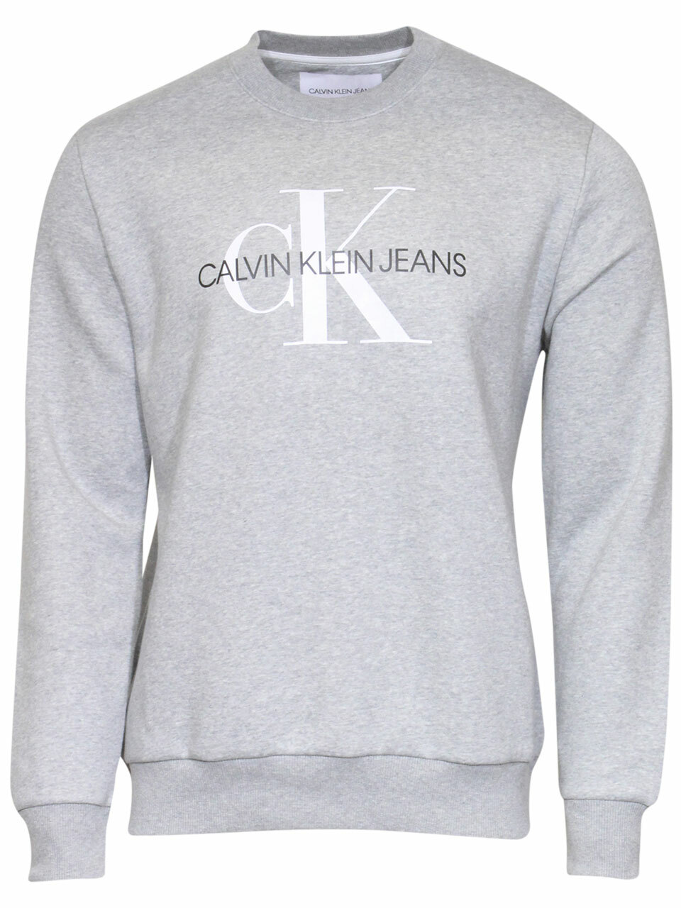 Calvin Klein Men's Monogram Logo Crew Neck Sweatshirt