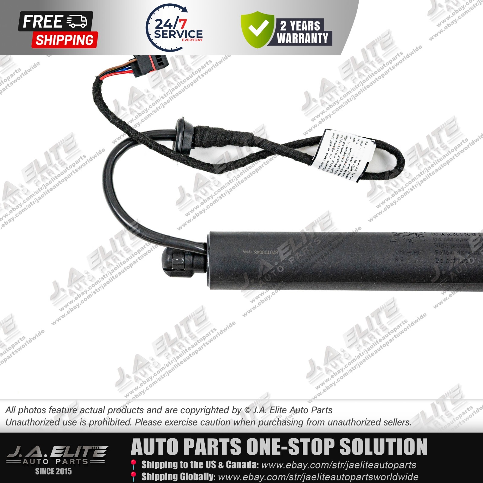 Tailgate Trunk Gas Spring Strut Part for Maserati Levante 670109048 670109047