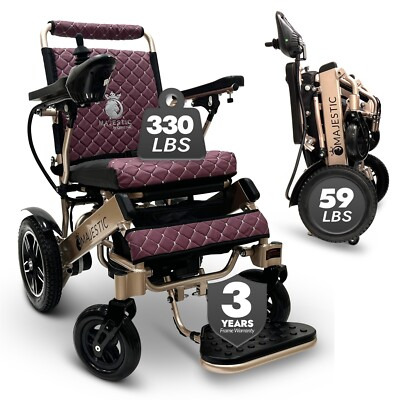 #ad #ad 2025 Electric Wheelchair Lightweight All Terrain Fold and Travel $1579.00