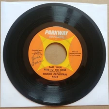 SOUNDS ORCHESTRAL Cast Your Fate To The Wind 45 7" JAZZ SOUL Record Vinyl 1965