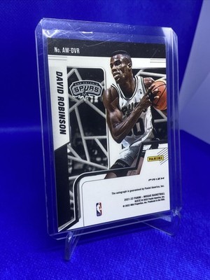 2021-22 Panini Mosaic David Robinson Fusion Red Yellow Choice