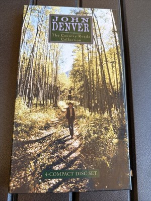 John Denver: The Country Roads Collection (CD, 1997) 4-Disc, Vintage & Mint