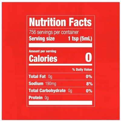 Frank's RedHot  Cayenne Pepper Hot Sauce, 1 gal#