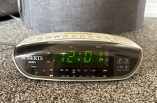 Roberts CR9971 Alarm Clock FM MW Radio Player Chrono Logic VI Bedroom Office