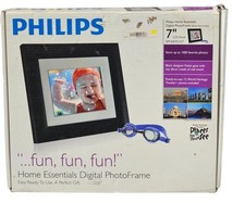Philips 7" Home Essentials Digital Photo Frame Black