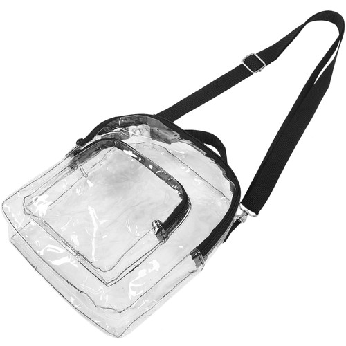 Transparente Damenhandtasche Kuriertasche transparent Freizeit mehrere Taschen Umhängetasche - Bild 10 von 12