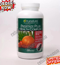 Trunature PROSTATE PLUS HEALTH COMPLEX Saw Palmetto with Zinc 250 Softgels caps