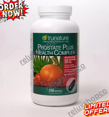 #ad #ad Trunature PROSTATE PLUS HEALTH COMPLEX Saw Palmetto with Zinc 250 Softgels caps $23.00