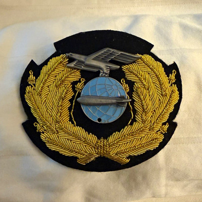 Graf Zeppelin Uniform Airship Hat officers Insignia 1930s Reproduction Excellent