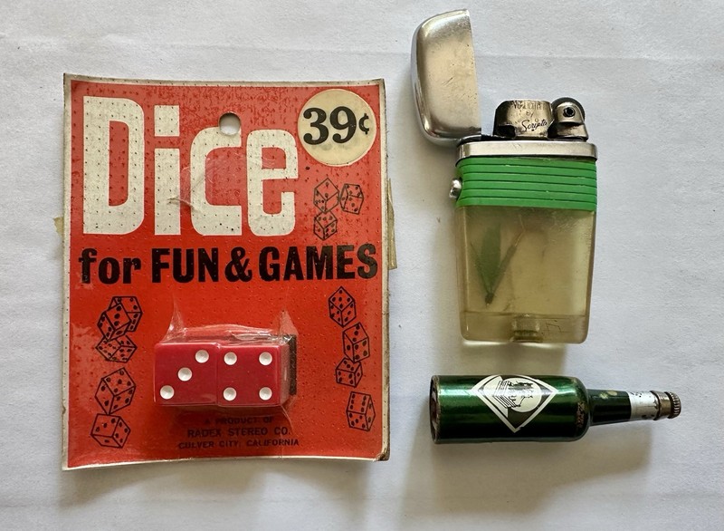 Scripting VU Lighter and Other Vintage Items From The 1960s