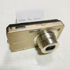 Sony Cyber Shot DSC-WX1 Gold Digital Camera 10.2MP 5x Zoom HD video Japanese