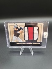 Travis Bazzana Prospect Swatches Panini Three And Two Cleveland 7/8