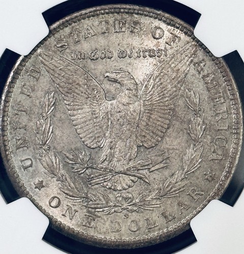 1898-S MORGAN SILVER DOLLAR NGC GRADED MS-61 - Picture 4 of 4