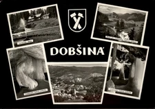 RPPC Dobsina Slovakia vintage postcard z196