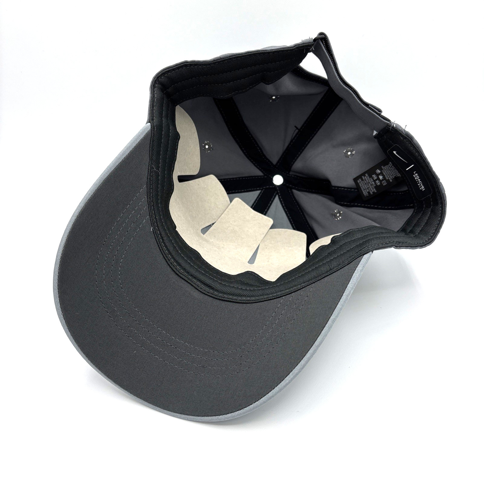 Nike Golf Hat Legacy 91 Dri-Fit Grey Adjustable