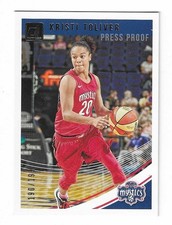 2019 Panini Donruss WNBA Silver Press Proof Kristi Toliver Card-#/199