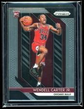 2018 Panini Prizm #80 Wendell Carter Jr. RC Rookie Card MINT PACK FRESH. rookie card picture