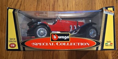 BURAGO MERCEDES BENZ SSKL SPECIAL COLLECTION 1/18 NEW READ