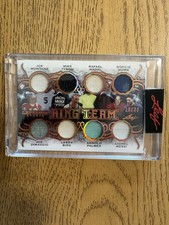 2021 Leaf Joe Montana Mike Tyson Rafael Nadal Gordie Howe Messi GU Patch /30