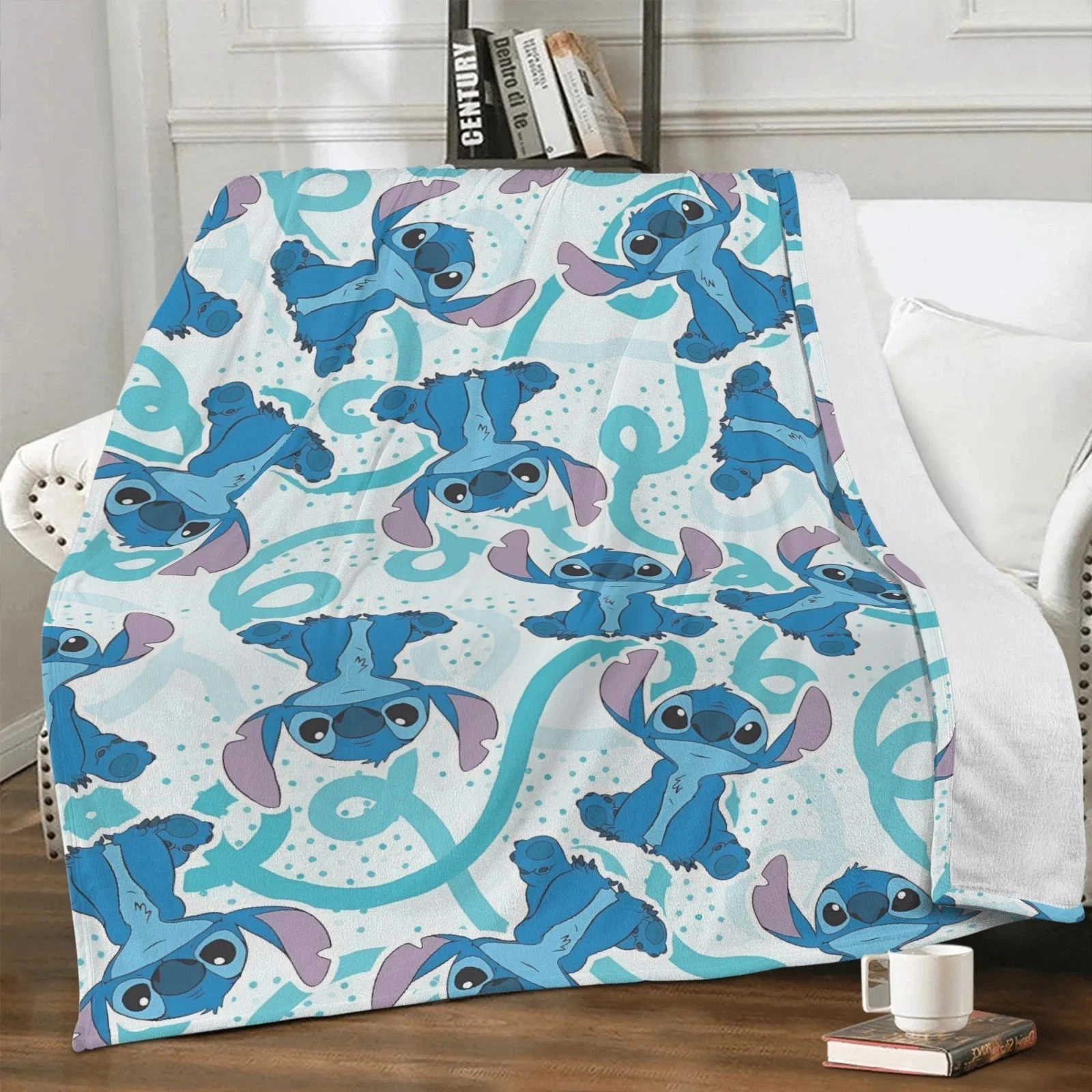 Disney 626 Stitch Aloha Fleece Blanket