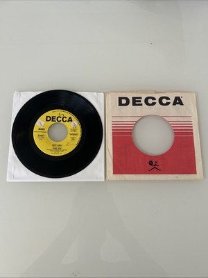 DOBIE GRAY  Drift Away/City Stars YELLOW LABEL PROMO 45 rpm 1973 Decca 33057