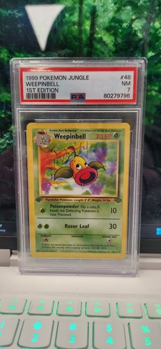 Weepinbell (1st Edition) graded PSA 7 for sale on eBay