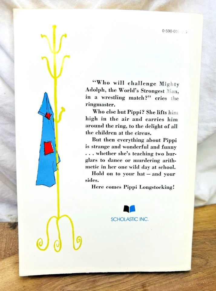 Pippi Longstocking: 1950 Scholastic Book Services Paperback by Astrid Lindgren - Image 2 of 2