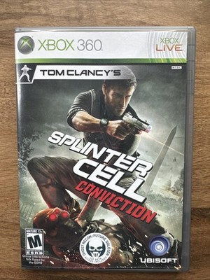 Tom Clancy's Splinter Cell: Conviction (Microsoft Xbox 360, 2010) *CIB* Tested