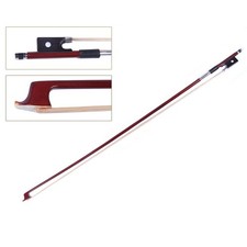1/4 Size Octagonal Violin Bow Brazilwood Stick Ebony Parts Accessories